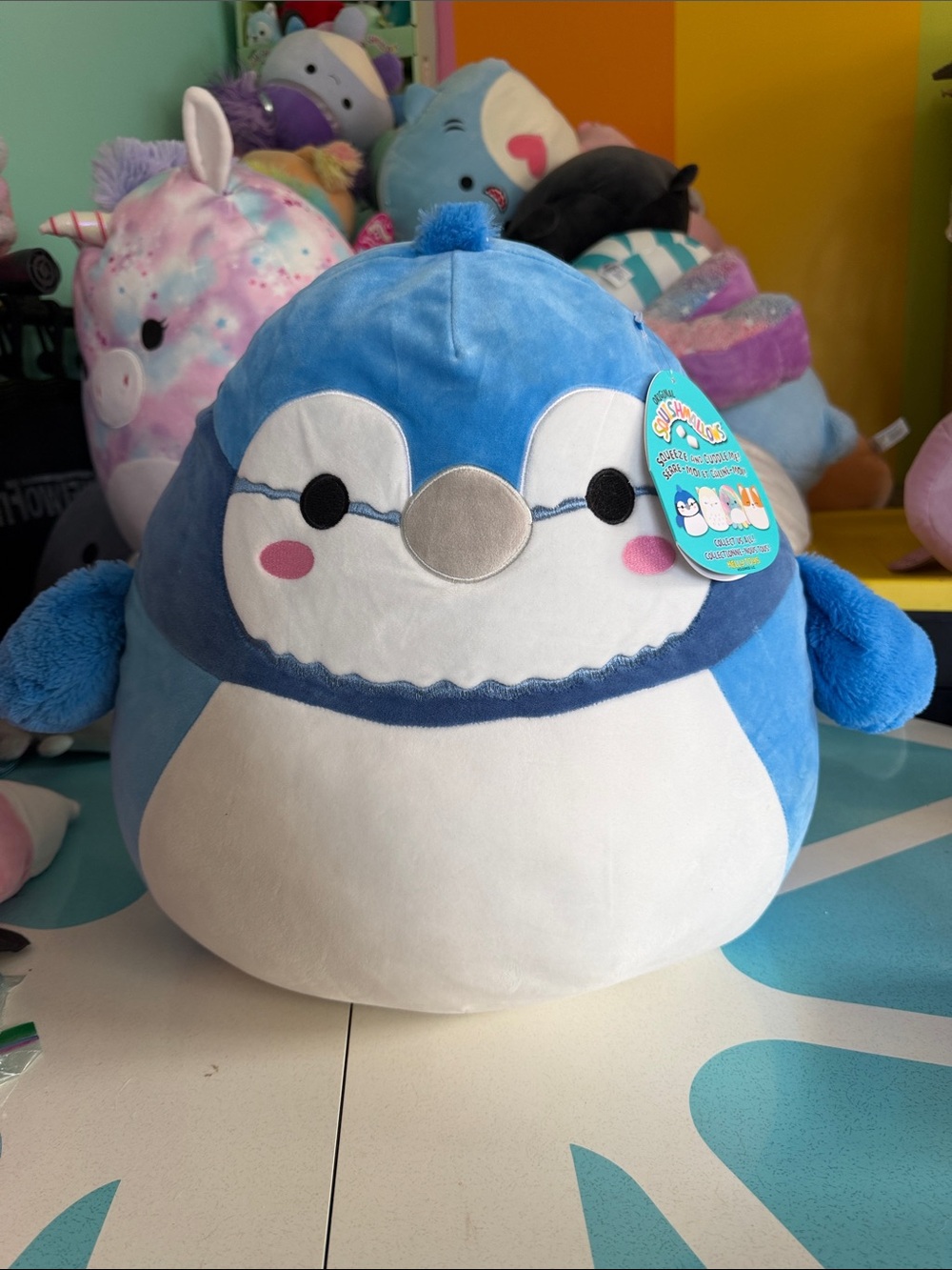 16” Babs the Bluejay Squishmallow NWT